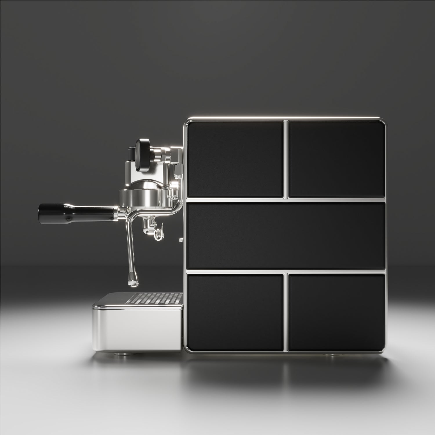 Stone Espresso machine - Satin Black - UK PROespresso approved STONE dealer