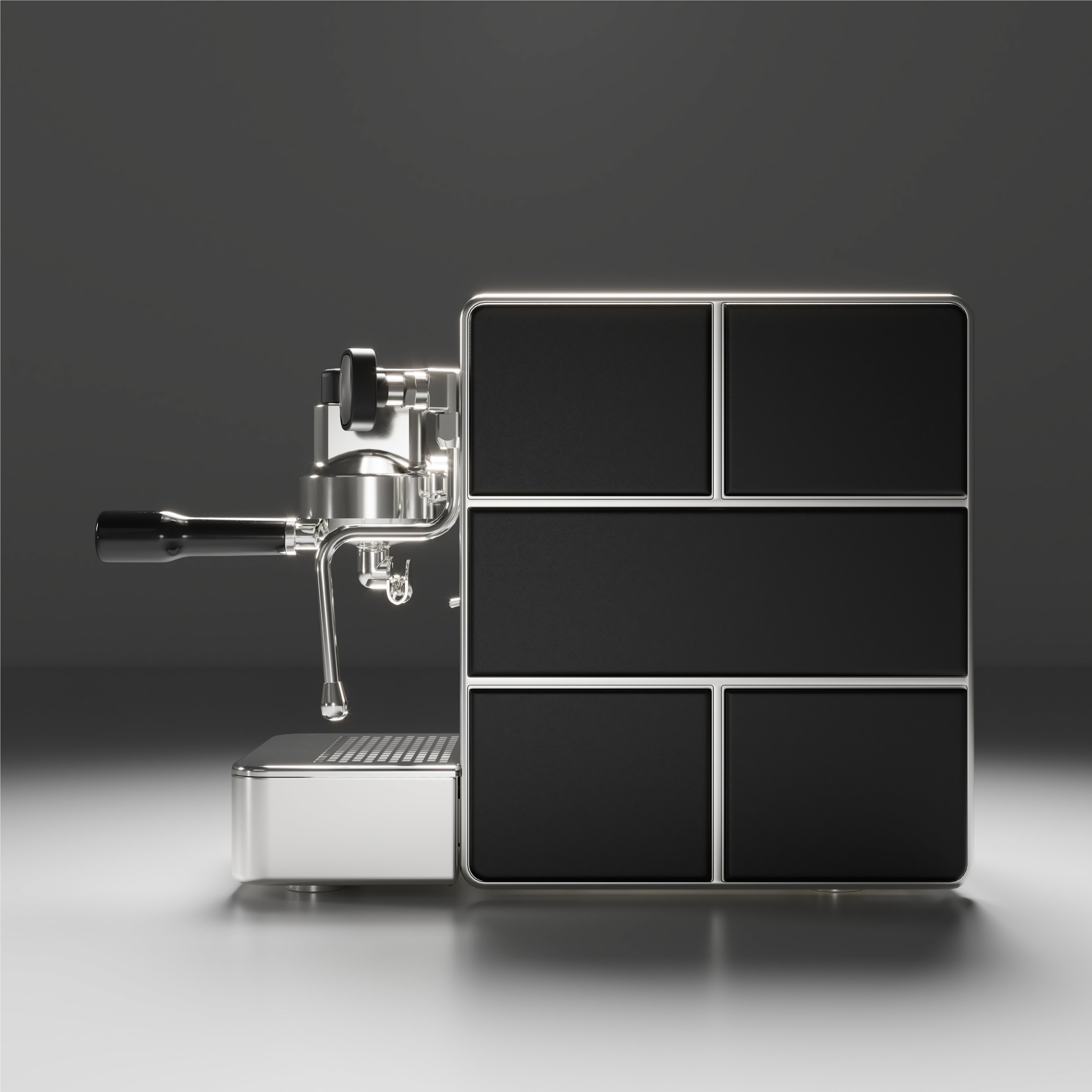 Stone Espresso machine - Satin Black - UK PROespresso approved STONE dealer