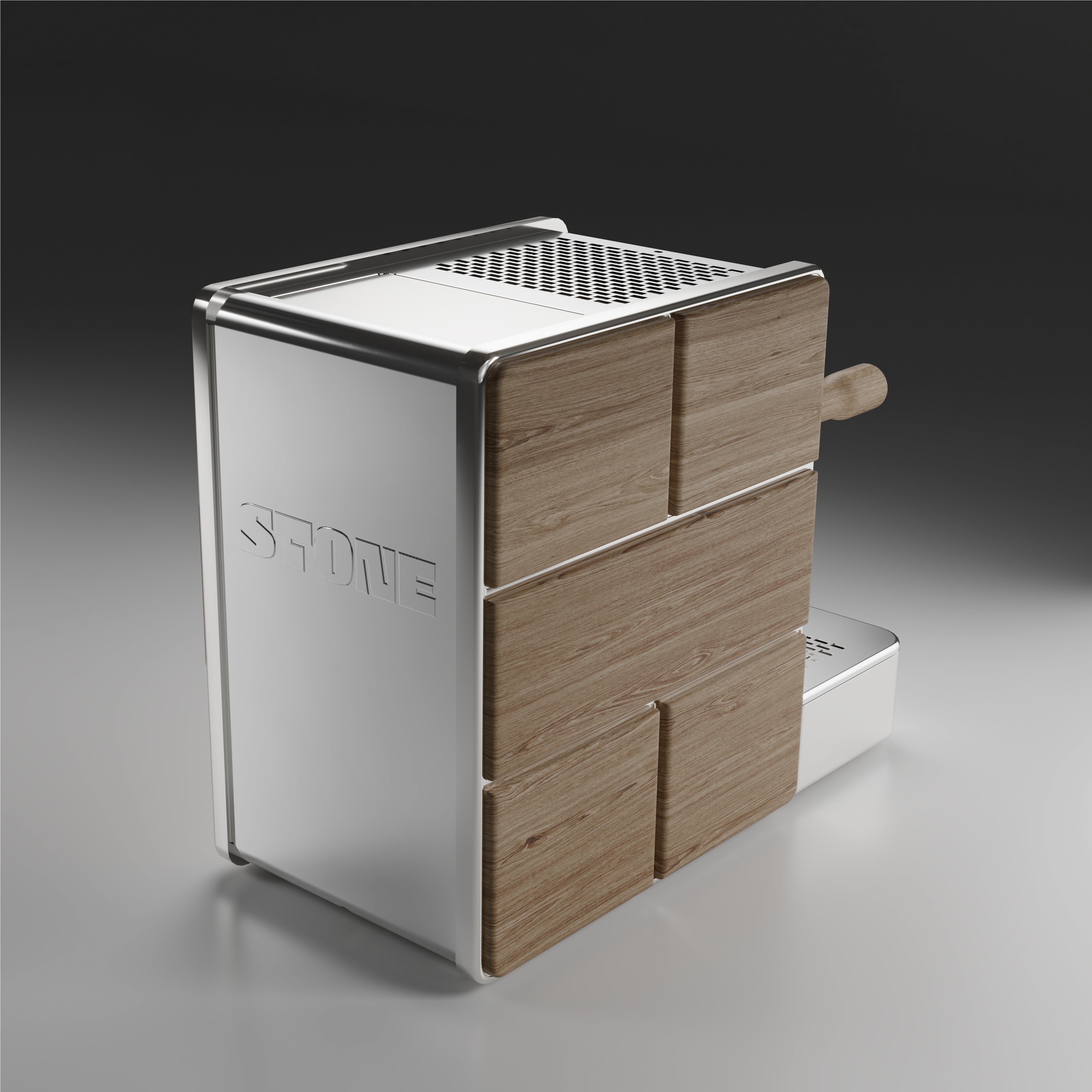 Stone Espresso machine - Premium Wood - UK PROespresso approved STONE dealer