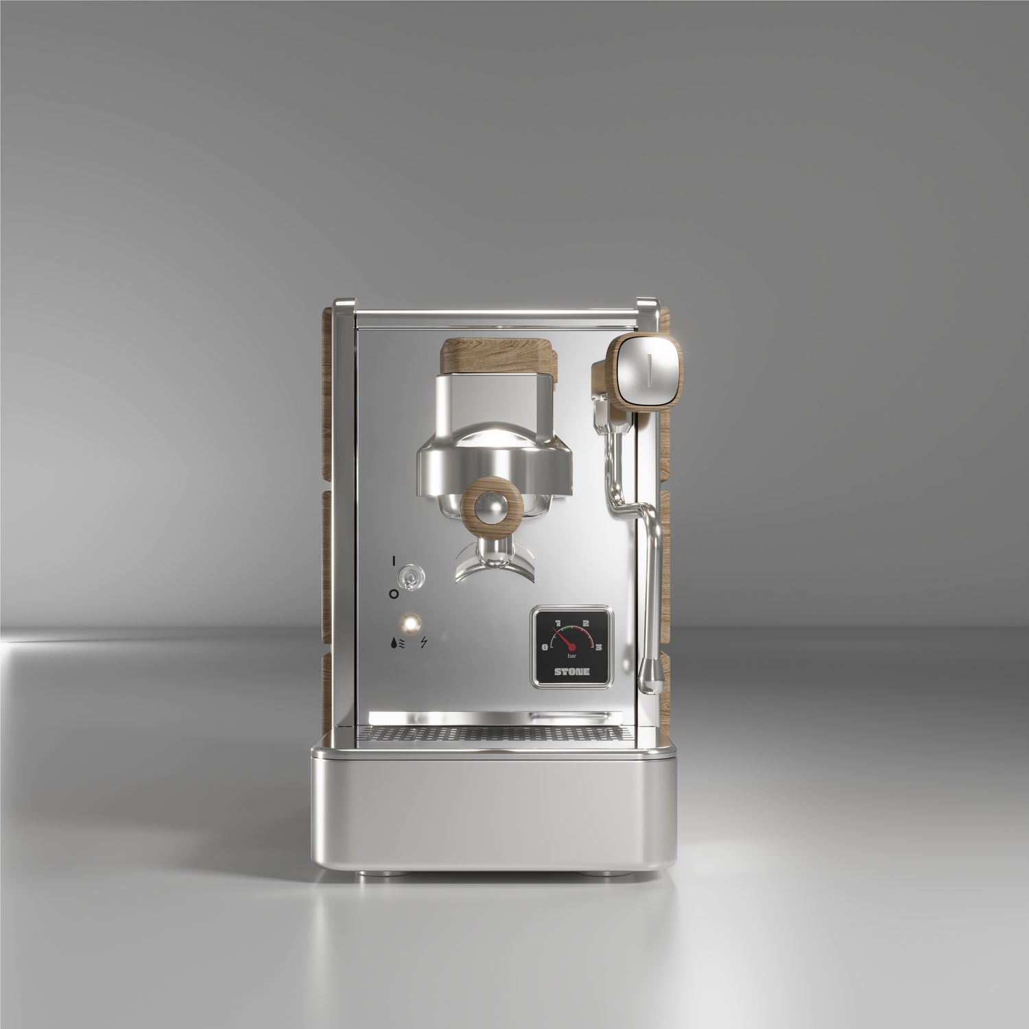 Stone Espresso machine - Premium Wood - UK PROespresso approved STONE dealer