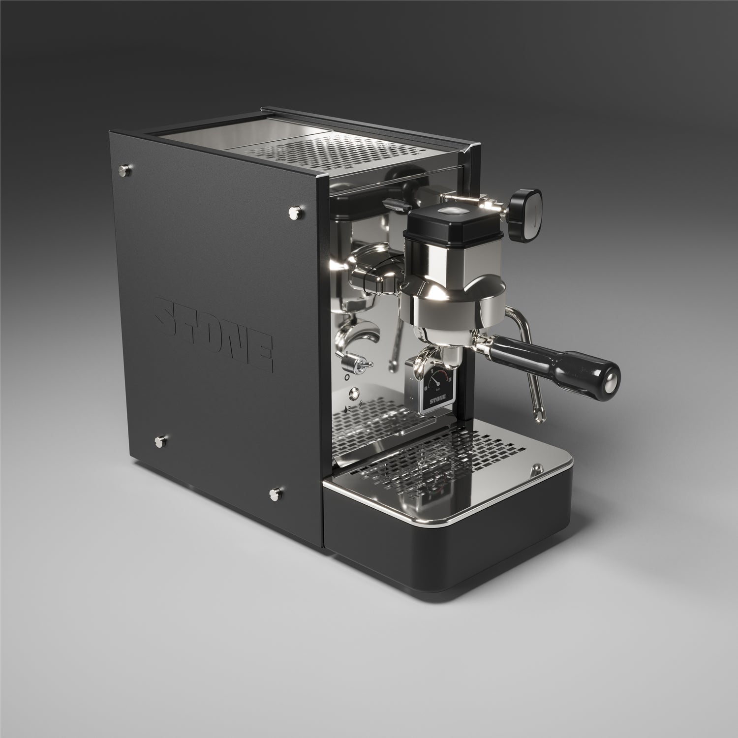 Stone Espresso machine - Lite Black - UK PROespresso approved STONE dealer