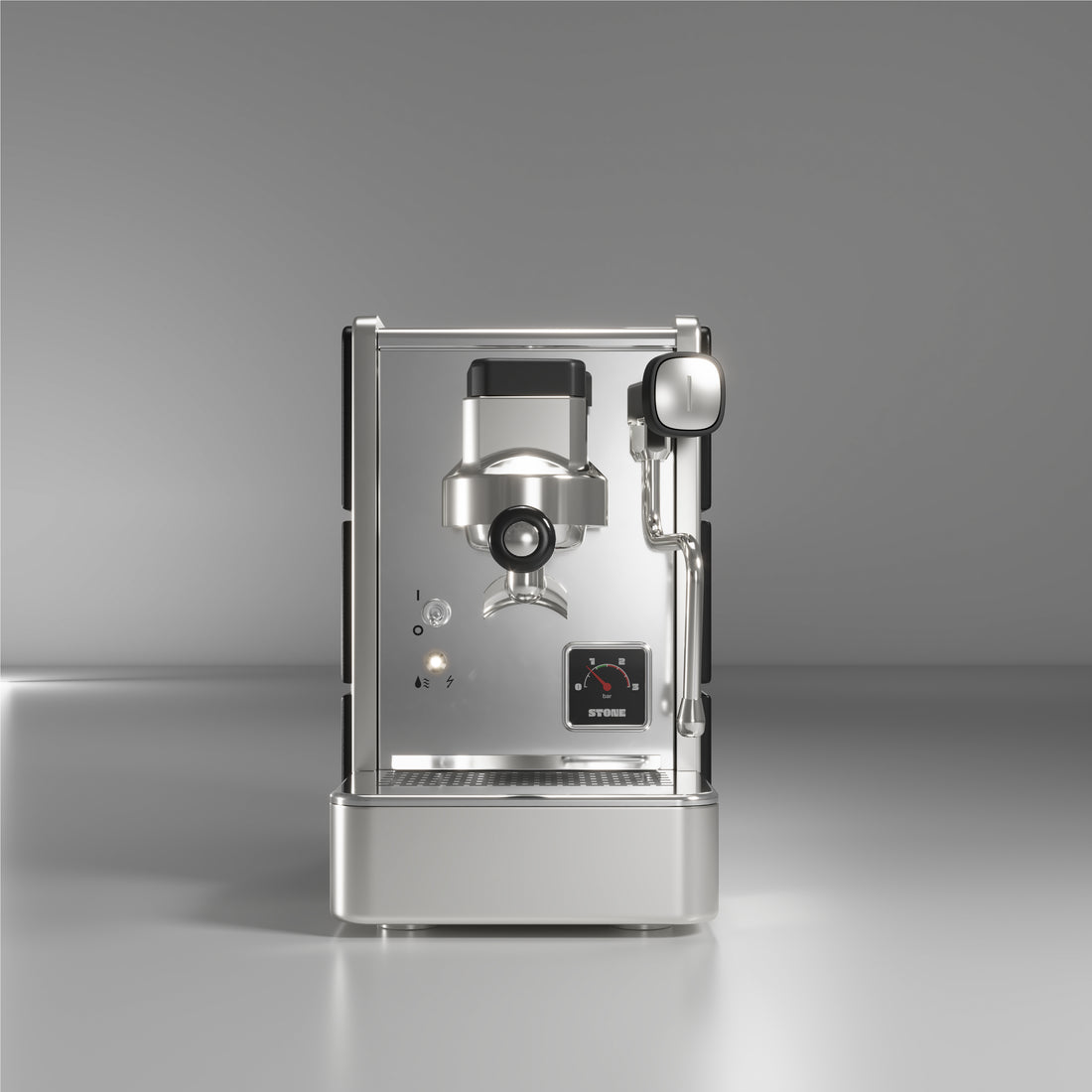 Stone Espresso machine - Satin Black - UK PROespresso approved STONE dealer