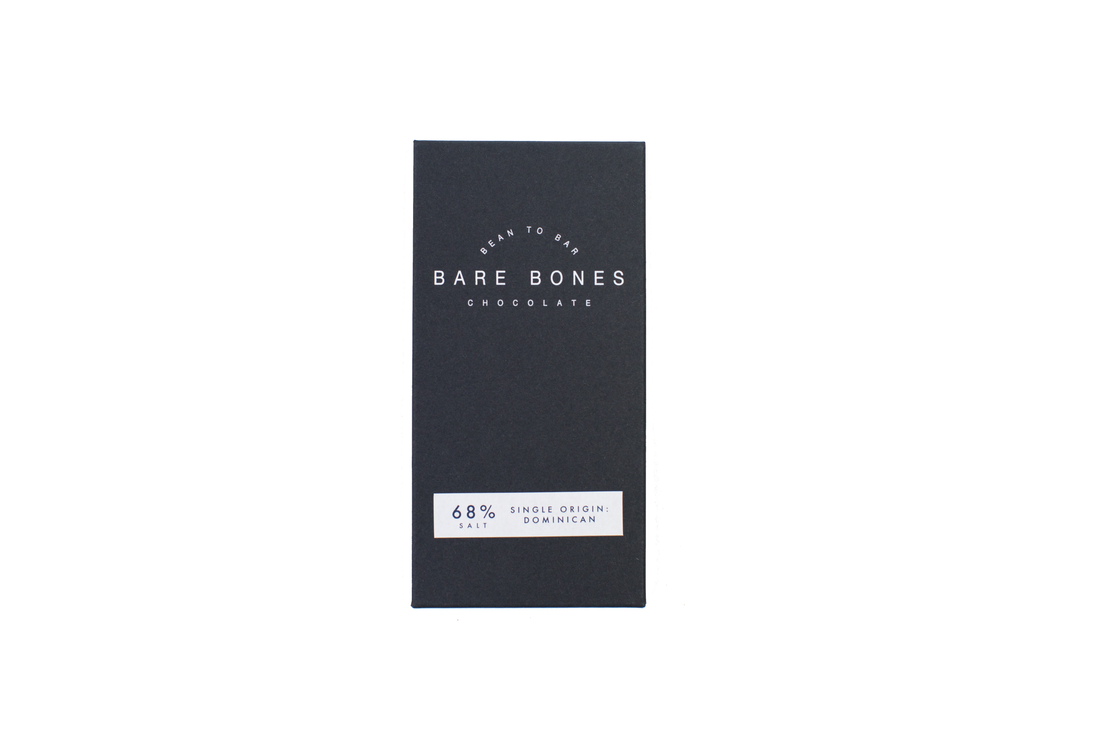 Bare Bones 68% Dominican Republic Salted Chocolate