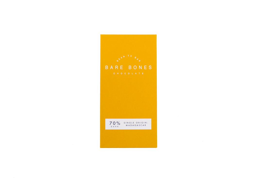 Bare Bones 70% Madagascar Dark Chocolate